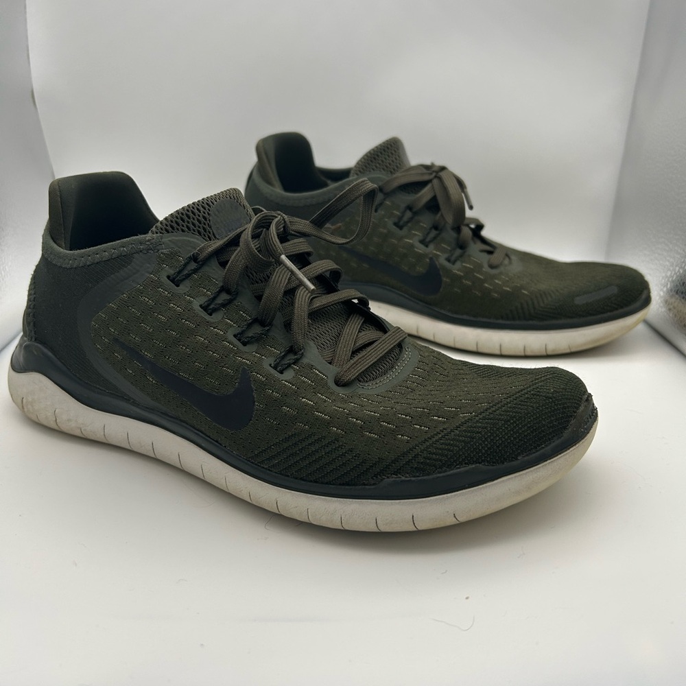 Nike Dark Green Athletic Sneakers